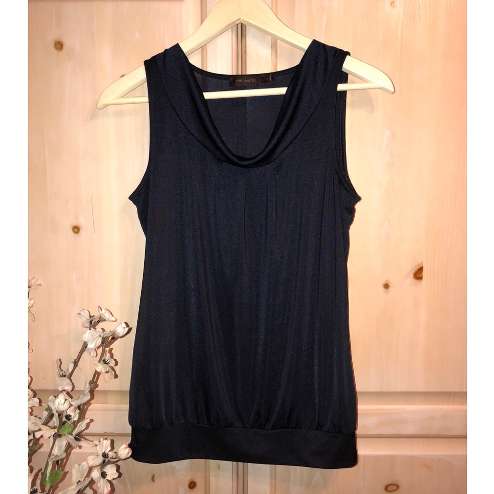 The Limited Navy Blue Blouse